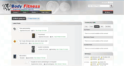 Desktop Screenshot of forum.body-fitness.nl