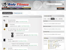 Tablet Screenshot of forum.body-fitness.nl